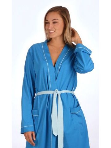 Unisex dlouhý bambusový župan s kapucí SAUNA bílá