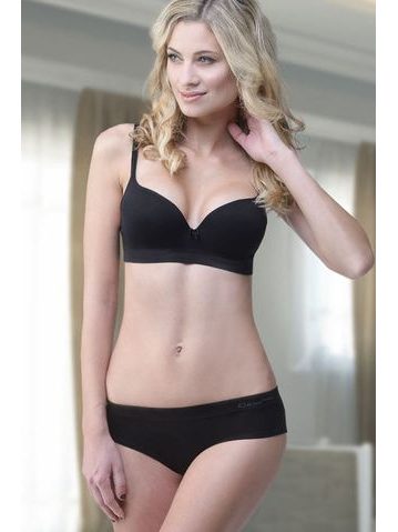 Dámská podprsenka 1740 Jacquard black