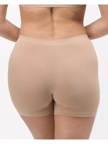 Dámské capri, šité, klasické, jednobarevné 95001P - lékořice
