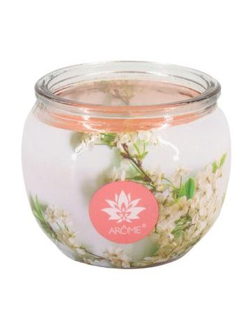 ARÔME Svíčka 90 g, ve skle a flower boxu, Cinamon Clove