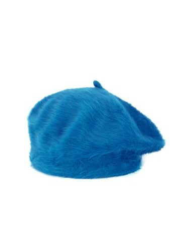 Baret s chloupkem modrý