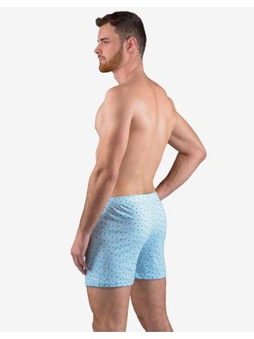 Vánoční trenýrky se stromečky Comfort 166 modré