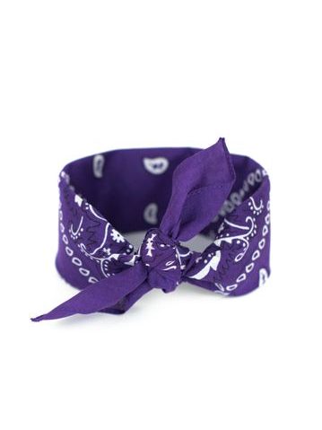 Bandana šátek fialový