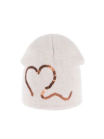 Čepice Cold Heart béžová