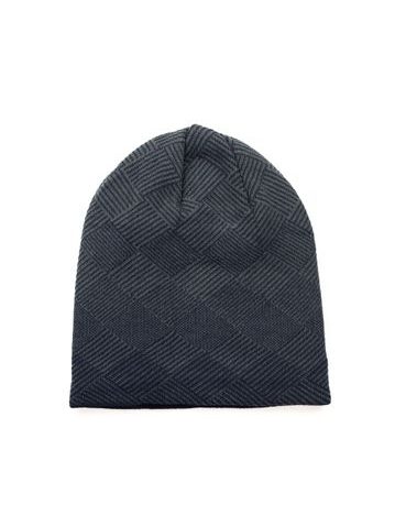 Dlouhá čepice - tmavošedá