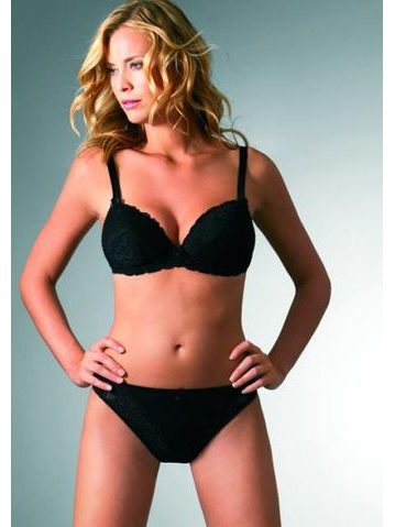 GINA dámské podprsenka push-up, bezešvé, Eco Bamboo 07017P - bílá