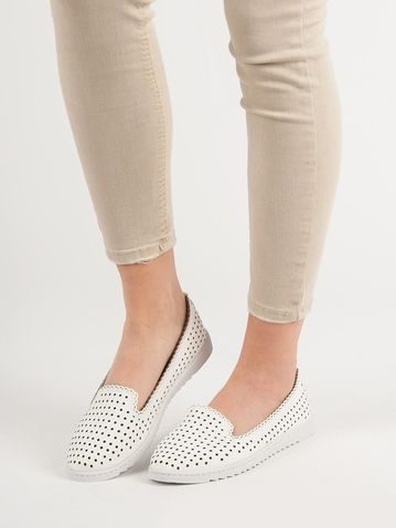 Ažurové lordsy v bílé barvě