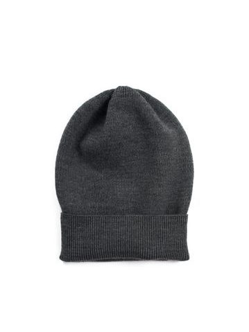 Pletená čepice Cube šedá