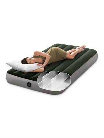 INTEX Nafukovací QUEEN DURA-BEAM matrace s USB150 152 x 203 x 30 cm