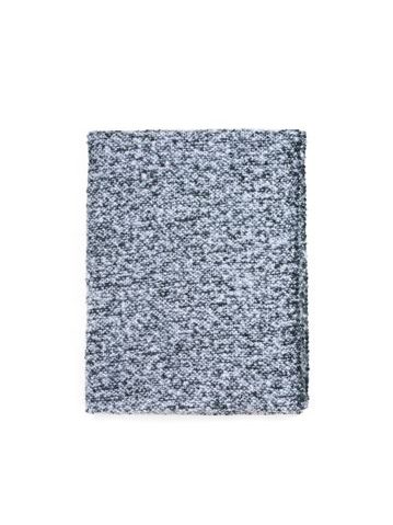 Černobílý teplý šál