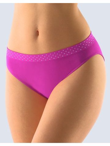 Dámské kalhotky bezešvé GINA Bamboo 00033P - růžová