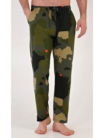 Pánské pyžamové kalhoty Marek - khaki
