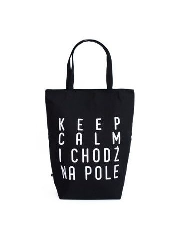 XXL Taška Keep calm černá