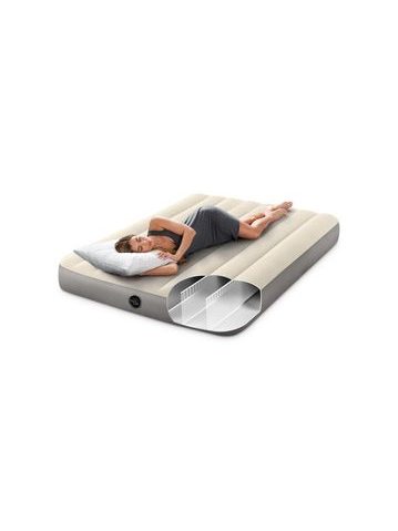 INTEX Nafukovací QUEEN DURA-BEAM matrace s USB150 152 x 203 x 30 cm
