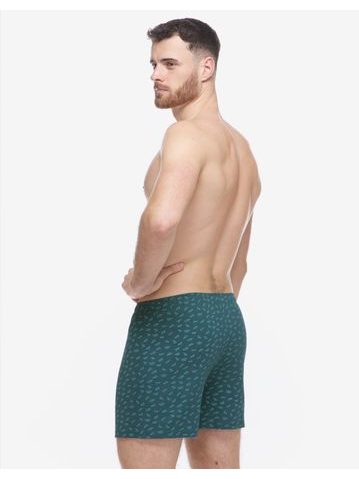 Vánoční trenýrky se stromečky Comfort 166 modré