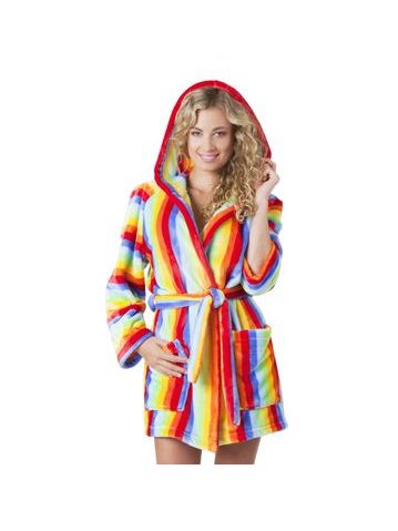 Dámský župan se šálovým límcem LILLY extra stříbrná