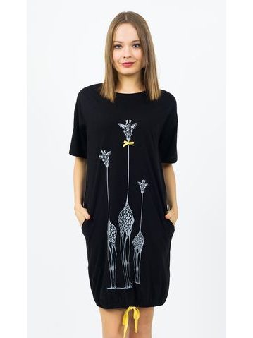 Noční košile Bianca black