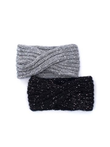 Čelenka melírovaná černá