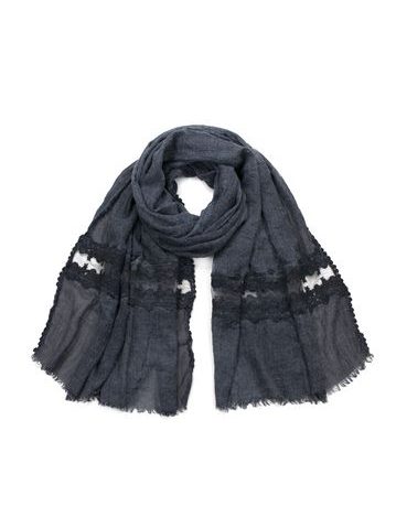 Šál romantická krajka