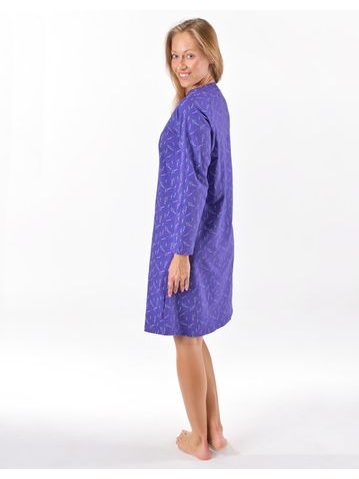 Dámská saténová košilka DKAREN Liwia krémová