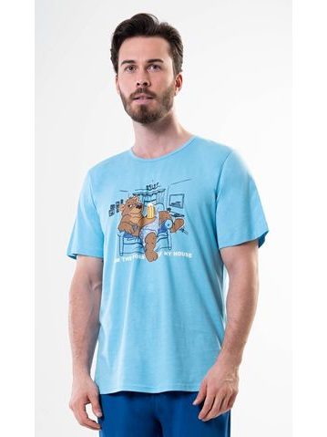 Pánské kraťasy s.Oliver zelené žíhané