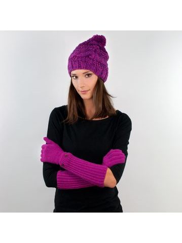 Vlněný šedý klobouček