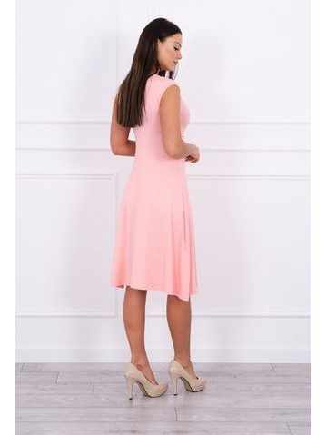 Tmavě modré sportovní šaty s pruhy