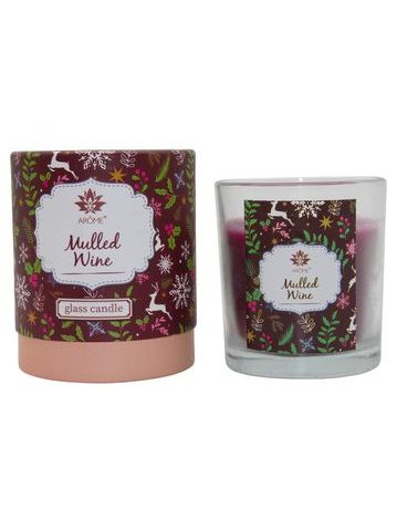 ARÔME Svíčka 120 g, v papírové tubě, Mulled Wine
