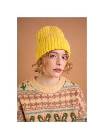 Baret žlutá Láska v Paříži