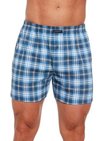 Pánské trenýrky Comfort 2253 modré káro