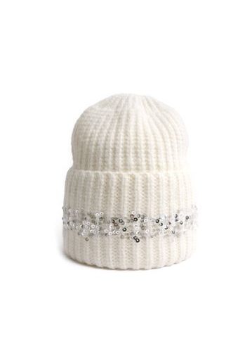 Zimní čepice - bílá