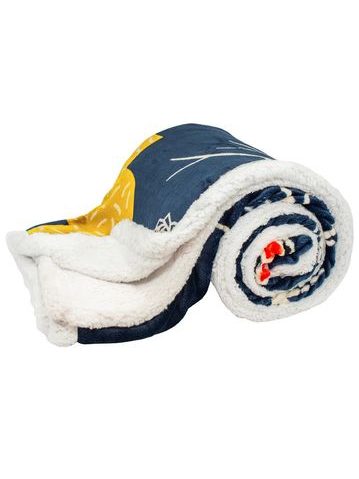 Deka 150 x 200 cm, s beránkem, mikroflanel, 460 GSM