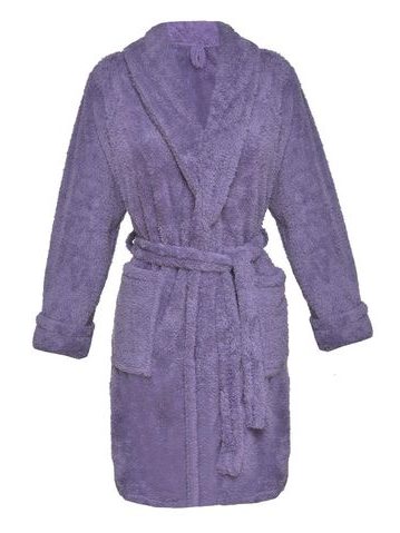 Dámský dlouhý hřejivý župan ALTA fialová