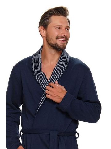 Pánský župan se šálovým límcem Harry - zelená