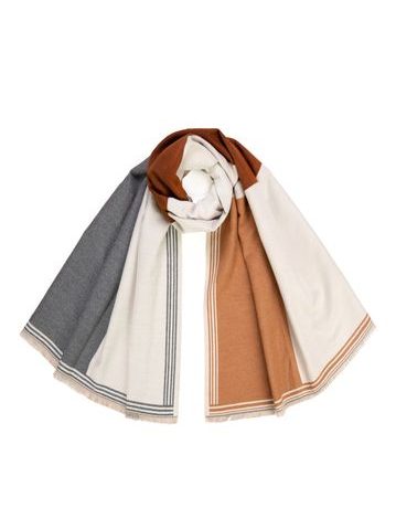 Šál Serena - světlehnědý