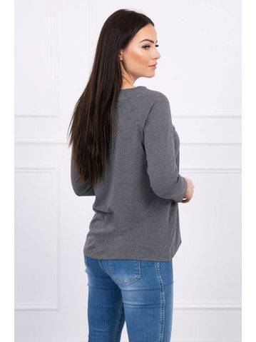 Tričko s nápisem "MIA", tmavě modrá S/M - L/XL