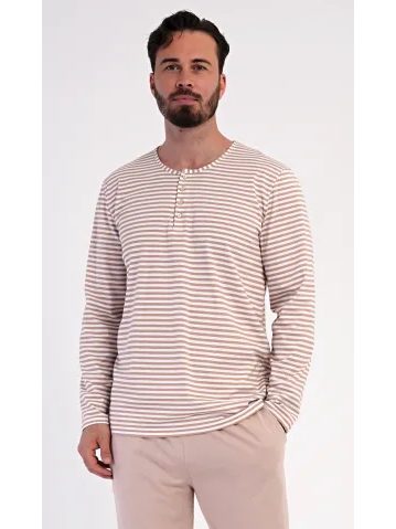 Pánské pyžamové kalhoty Bruno - modrá