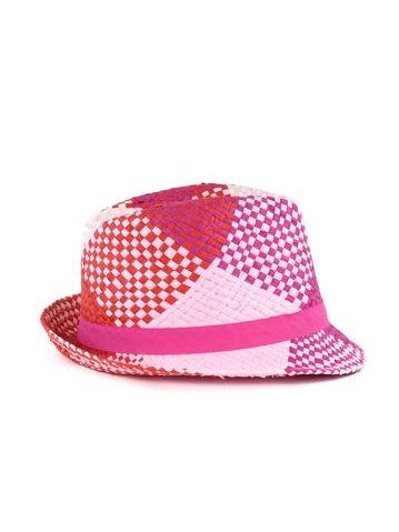Trilby klobouk Hot Summer růžovo-béžový