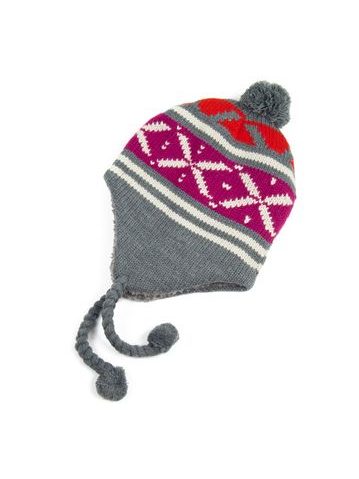 Silná dírkatá ušanka zelená