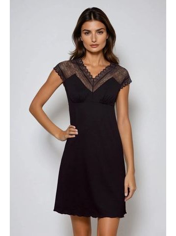 Noční košilka Margaret černá