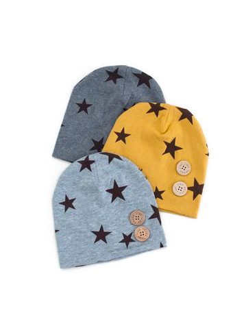 Dětská teplá zimní čepice fialová