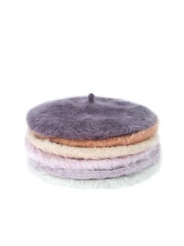 Baret Angora bílý