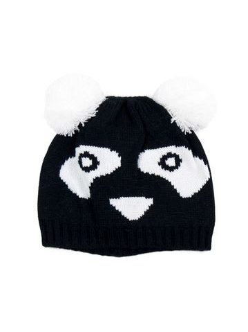 Čepice Panda - černá