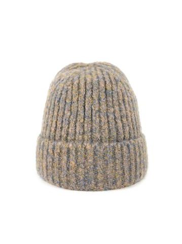 Čepice Melange Beanie šedá