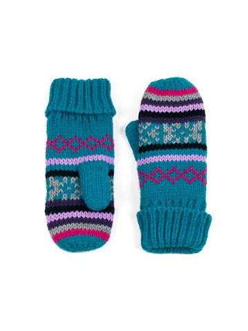 Rukavice Turku - modrozelená