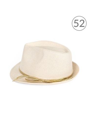 Trilby klobouk se stuhou 52cm