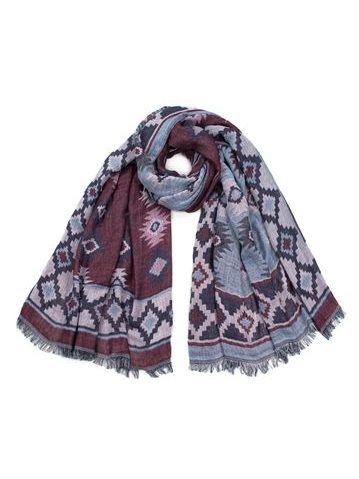 Šál Aztécké potěšení červený