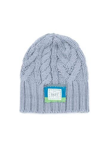 Čepice beanie Luz blues světle modrá