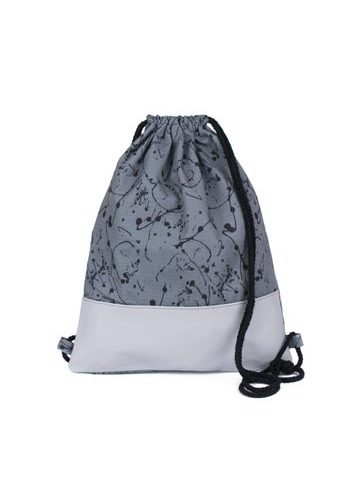 Vak na záda vzorovaný šedý