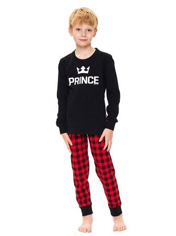 Chlapecké pyžamo Prince černé